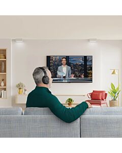 Hama 00221847 headphones/headset Wired & Wireless Head-band TV Bluetooth Black