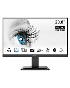 MSI Pro MP2412 computer monitor 60.5 cm (23.8") 1920 x 1080 pixels Full HD LCD Black 9S6-3BA9CH-050
