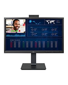 LG 24CQ650N-6N Intel® Celeron® N5105 60.5 cm (23.8") 1920 x 1080 pixels All-in-One thin client 4 GB DDR4-SDRAM 16 GB eMMC Wi-Fi 6 (802.11ax) Black 24CQ650N-6N.AEK