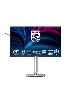 Philips 4000 series 24B2U4301/00 computer monitor 60.5 cm (23.8") 1920 x 1080 pixels Full HD LCD Grey 24B2U4301/00