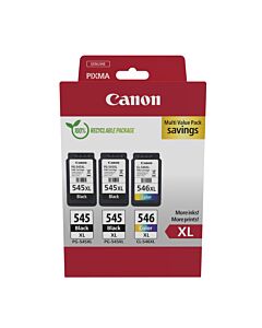 Canon 8286B013 ink cartridge 3 pc(s) Original High (XL) Yield Black, Cyan, Magenta, Yellow 8286B013