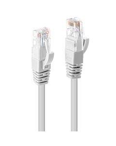 Lindy 10m Cat.6 U/UTP Network Cable, White 48097