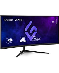 Viewsonic VX3418C-2K computer monitor 86.4 cm (34") 3440 x 1440 pixels UltraWide Quad HD Black VX3418C-2K