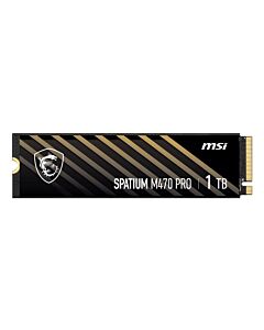 MSI Spatium M470 PRO PCIe 4.0 NVMe M.2 1TB PCI Express 4.0 3D NAND SPATIUM M470 PRO PCIE 4.0 NVME M.2 1TB