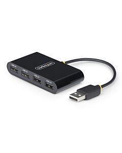 StarTech.com ST4200MINI2-USB-HUB interface hub USB 2.0 480 Mbit/s Black