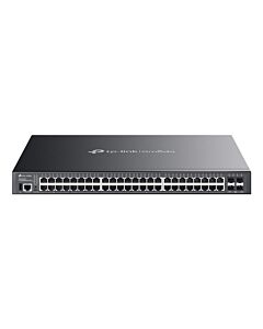 TP-Link Omada SG5452XMPP network switch Managed L3 Gigabit Ethernet (10/100/1000) Power over Ethernet (PoE) Black SG5452XMPP