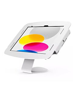 Compulocks iPad Air 10.9" (4-5th Gen) Space Enclosure Core Counter Stand or Wall Mount White 140B830IPMSB