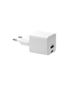 dbramante1928 re-charge Pro - EU Wall Charger USBC25W+USBA18W-W