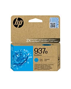 HP 937e EvoMore Cyan Original Ink Cartridge 4S6W6NE#SE1