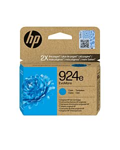 HP 924e EvoMore Cyan Original Ink Cartridge 4K0U7NE#SE1