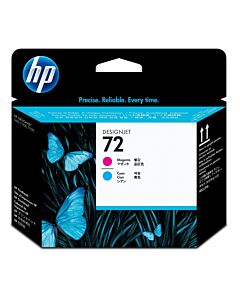 HP 72 Magenta and Cyan Printhead