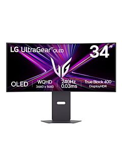 LG 34GX900A-B computer monitor 86.4 cm (34") 3440 x 1440 pixels Wide Quad HD OLED Black 34GX900A-B.AEK