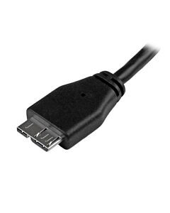 StarTech.com Slim Micro USB 3.0 Cable - M/M - 15cm (6in) USB3AUB15CMS