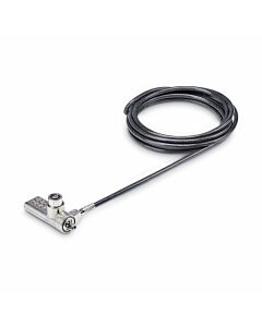 StarTech.com 10-Pack Dual-Access Laptop Lock, 6.5ft (2m) Keyed Alike and Combination Security Cable Lock for K-Slot Devices, Computer Anti-Theft Steel Cable