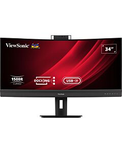 Viewsonic VG3457CV LED display 86.4 cm (34") 3440 x 1440 pixels UltraWide Quad HD Black
