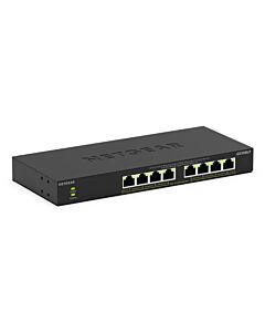 NETGEAR GS308LP Unmanaged Gigabit Ethernet (10/100/1000) Power over Ethernet (PoE) Desktop Black GS308LP-100EUS