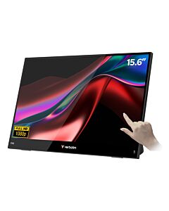 Verbatim Portable 15.6" FHD Touch Monitor LIGHT Portable monitor Black 15.6" LCD 1920 x 1080 pixels 32402