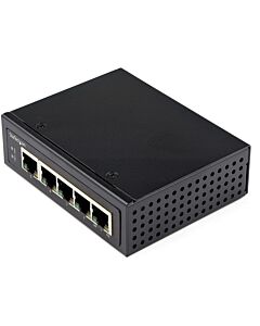 StarTech.com Industrial 5 Port Gigabit PoE Switch - 30W - Power Over Ethernet Switch - Hardened GbE PoE+ Unmanaged Switch - Rugged High Power Gigabit Network Switch IP-30/-40 C to 75 C IESC1G50UP