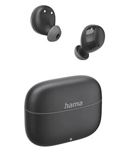 Hama Freedom Buddy II Headset True Wireless Stereo (TWS) In-ear Calls/Music Bluetooth Black 00221758