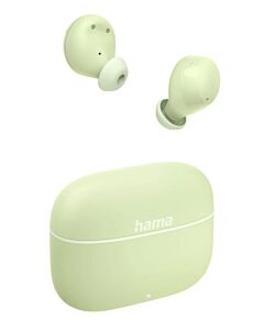Hama Freedom Buddy II Headset True Wireless Stereo (TWS) In-ear Calls/Music Bluetooth Light Green 00221762