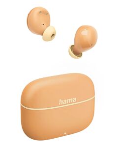 Hama Freedom Buddy II Headset True Wireless Stereo (TWS) In-ear Calls/Music Bluetooth Orange 00221763