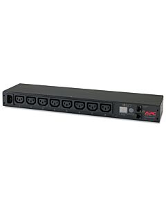APC AP7820B power distribution unit (PDU) 8 AC outlet(s) 0U/1U Black AP7820B