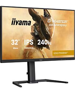 iiyama G-MASTER GB3290QSU-B1 computer monitor 80 cm (31.5") 2560 x 1440 pixels Quad HD LED Black GB3290QSU-B1