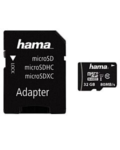 Hama microSDHC 32GB UHS-I Class 10 00124139