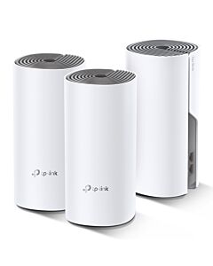 TP-Link AC1200 Whole Home Mesh Wi-Fi System, 3-Pack DECO E4(3-PACK)