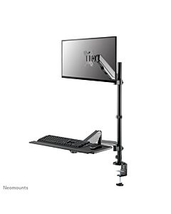 Neomounts DS90-325BL1 Sit-stand workstation desk 17-32" - gas spring DS90-325BL1
