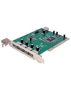 StarTech.com 7 Port PCI USB Card Adapter PCIUSB7