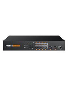 Yealink RCH80 Managed L2+ Power over Ethernet (PoE) Black RCH80