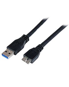 StarTech.com 1m (3ft)  SuperSpeed USB 3.0 A to Micro B Cable - M/M USB3CAUB1M