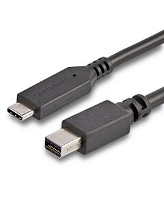 StarTech.com 6 ft. (1.8 m) USB-C to Mini DisplayPort Cable - 4K 60Hz - Black CDP2MDPMM6B