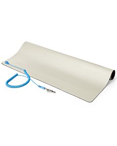 StarTech.com Anti Static Mat, ESD Mat for Electronics Repair, Anti Static Table/Desk Mat w/Detachable Grounding Wire, ANSI/ESD S 4.1, Flexible Thermoplastic Work Pad/Mat, 23x47 in (60x120cm)