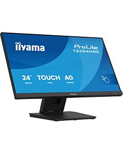 iiyama ProLite T2454MSC-B3AG computer monitor 60.5 cm (23.8") 1920 x 1080 pixels Full HD LED Touchscreen Multi-user Black T2454MSC-B3AG