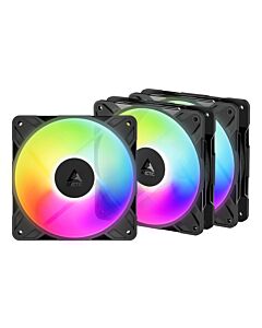 ARCTIC Freezer P12 Pro Reverse A-RGB - 3 Pack Computer case Fan 12 cm Black 3 pc(s) ACFAN00333A