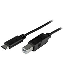 StarTech.com USB-C to USB-B Cable - M/M - 2 m (6 ft.) - USB 2.0 USB2CB2M