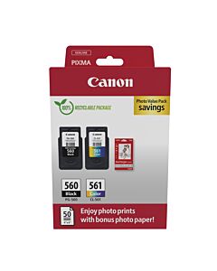 Canon 3713C008 ink cartridge 2 pc(s) Original Black, Cyan, Magenta, Yellow 3713C008
