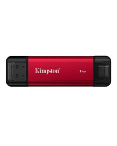 Kingston Technology 1TB Dual USB-A/C Portable SSD, Up to 1050MB/s USB 3.2 Gen 2 SPSD/1TB