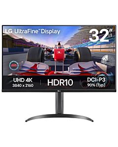LG 32IN 4K UHD 3840X2160 VA computer monitor 81.3 cm (32") 3840 x 2160 pixels 4K Ultra HD LCD Black 32UR500K-B.AEK