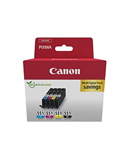 Canon 6509B015 ink cartridge 1 pc(s) Original Black, Cyan, Magenta, Yellow 6509B015