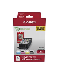 Canon 2052C006 ink cartridge 4 pc(s) Original High (XL) Yield Black, Cyan, Magenta, Yellow 2052C006