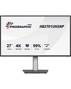 iiyama PROGRAPHIC HB2701UHSNP-B1 computer monitor 68.6 cm (27") 3840 x 2160 pixels 4K Ultra HD LCD Black HB2701UHSNP-B1