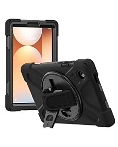 Techair TAXSGA043H Samsung Tab A11 military grade drop protection rugged case with hand strap TAXSGA043H