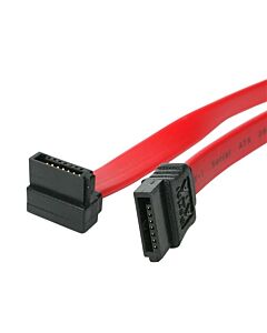 StarTech.com 18in SATA to Right Angle SATA Serial ATA Cable SATA18RA1