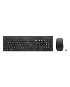 Lenovo 4X31R64490 keyboard Mouse included Office RF Wireless QWERTY UK English Black 4X31R64490
