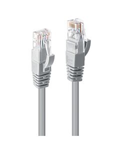 Lindy 1m Cat.6 U/UTP Network Cable, Grey 48002