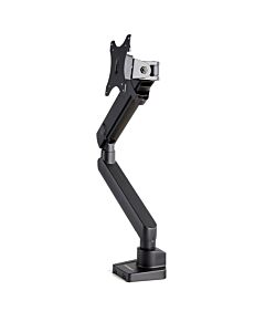 StarTech.com Desk Mount Monitor Arm with 2x USB 3.0 ports, Slim Full Motion Single Monitor Mount, up to 34" (17.6lb/8kg) VESA Display, Clamp/Gmet Mount, Mechanical Spring
