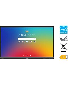 Viewsonic IFP7551 Display interactive whiteboard 190.5 cm (75") 3840 x 2160 pixels Touchscreen Black IFP7551